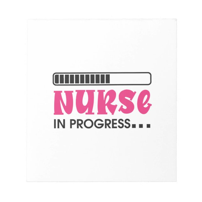 Bloc De Notas Nurse Gift Nurse In Progress (Frente)