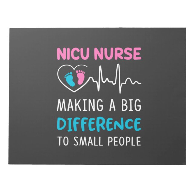 Bloc De Notas Nursing Life | Nicu Nurse (Frente)