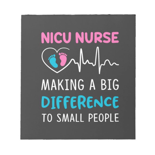 Bloc De Notas Nursing Life | Nicu Nurse (Frente)