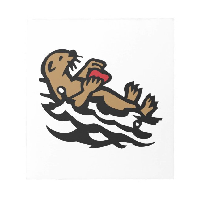 Bloc De Notas Nutria marina (Frente)