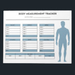 Bloc De Notas Objetivo del rastreador de pérdida de peso del cue<br><div class="desc">Bloc de notas de objetivo de seguimiento de pérdida de peso para mediciones del cuerpo del niño. Registra tu progreso cada semana con este bloc de notas del rastreador de medición del cuerpo. Versión de Landscape Blue.</div>