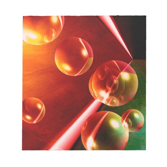 Bloc De Notas Obra abstracta contemporánea de Serdar Hizli (Frente)