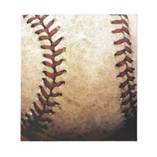 Bloc De Notas Obra de arte de béisbol