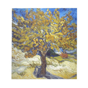 Bloc De Notas Obra Maestra del Árbol de Moras de Van Gogh