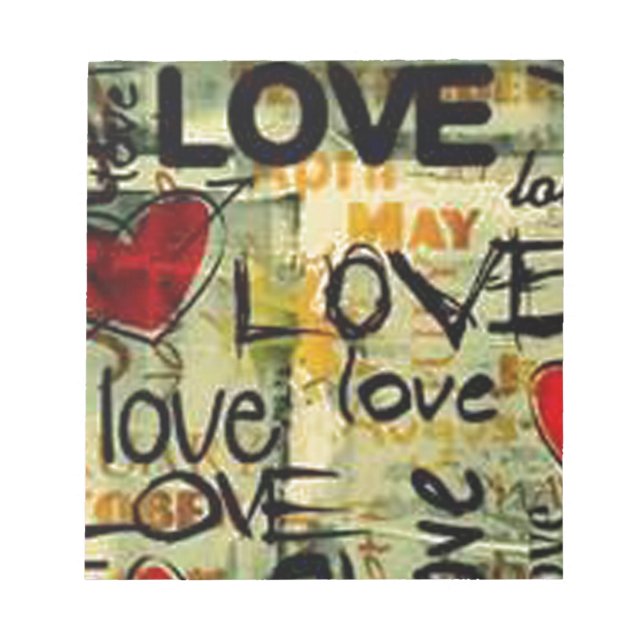 Bloc De Notas Obtén Un Pequeño Graffiti De Amor (Frente)