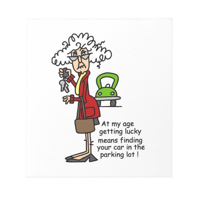 Bloc De Notas Obteniendo humor afortunado (Frente)