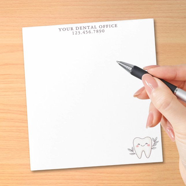 Bloc De Notas Oficina Dental Personalizada (Subido por el creador)