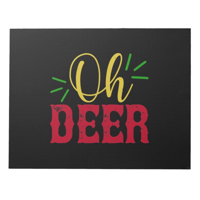 Bloc De Notas Oh Deer (Frente)