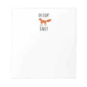 Bloc De Notas ¡Oh Por Fox Sake! 2