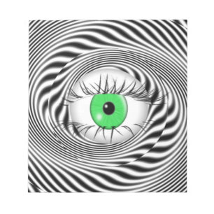 BLOC DE NOTAS OJOS HIPNOTÓTICOS - HIPNOTISTA