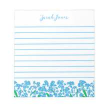 Olviden-Me-Not Blue Flower Garden Lining