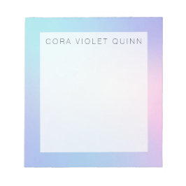 Bloc De Notas Ombre holográfico