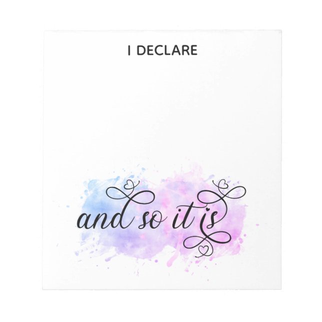 Bloc De Notas *~* Ombre Moon Boho manifiesta la ley de atracción (Frente)