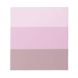 Bloc De Notas Ombre rayado rosado púrpura
