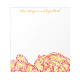 Bloc De Notas Ondas feroces