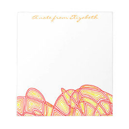 Bloc De Notas Ondas feroces