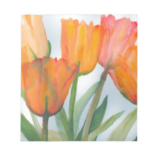 Bloc De Notas Orange Citrus Tulips