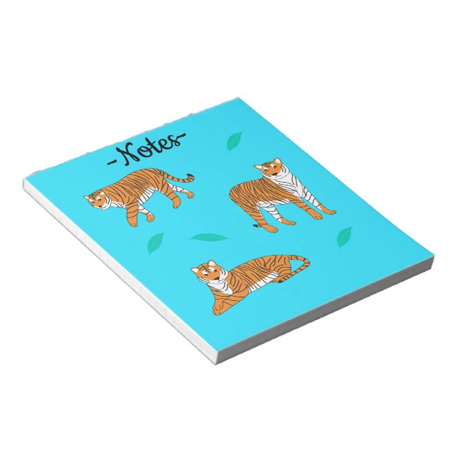 Bloc De Notas Orange Tigers (Lado Derecho)
