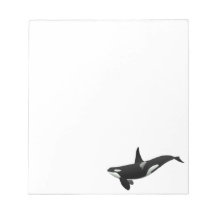 Orca asesina negra y blanca