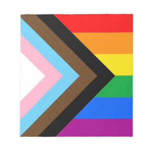 Bloc De Notas Orgullo Progresista LGBTQ+