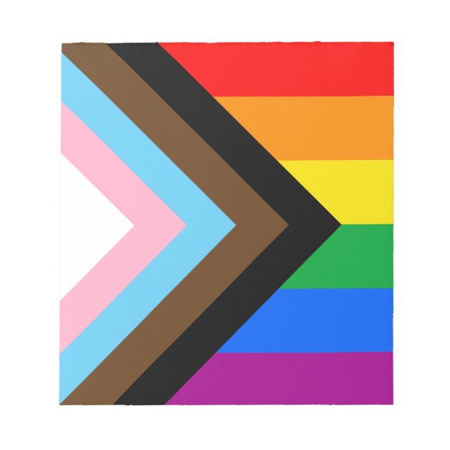 Bloc De Notas Orgullo Progresista LGBTQ+ (Frente)