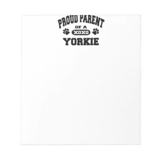 Bloc De Notas Orgulloso padre de un yorkie