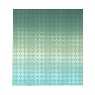 Bloc De Notas Ornamento floral, gradiente