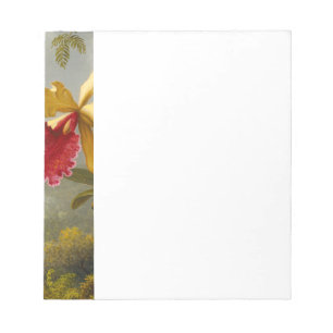 Bloc De Notas Orquids y Hummingbird Heade