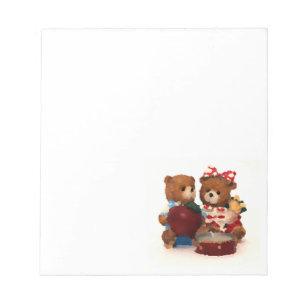 Bloc De Notas oso de peluche