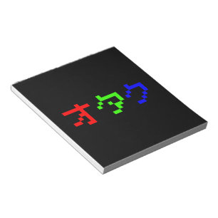 Bloc De Notas OTAKU Katakana japonesa de 8 bits