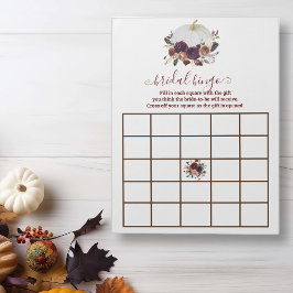 Bloc De Notas Otoño Blanco Calabaza Enamorarse Bingo