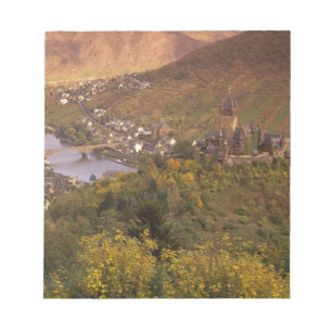 Bloc De Notas Otoño en Cochem, Renania Palatinado, Alemania