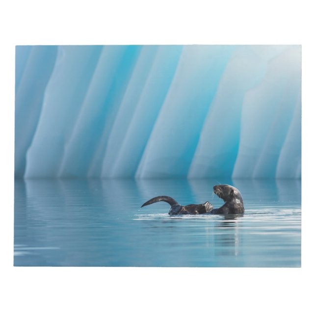 Bloc De Notas Otter marino lúdico (Frente)