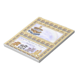 Bloc De Notas Pack of Noahs Ark Candy Bar Wrapper Party Favor