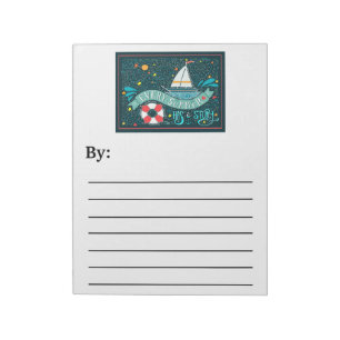 Bloc De Notas Pad de notas de historias de verano