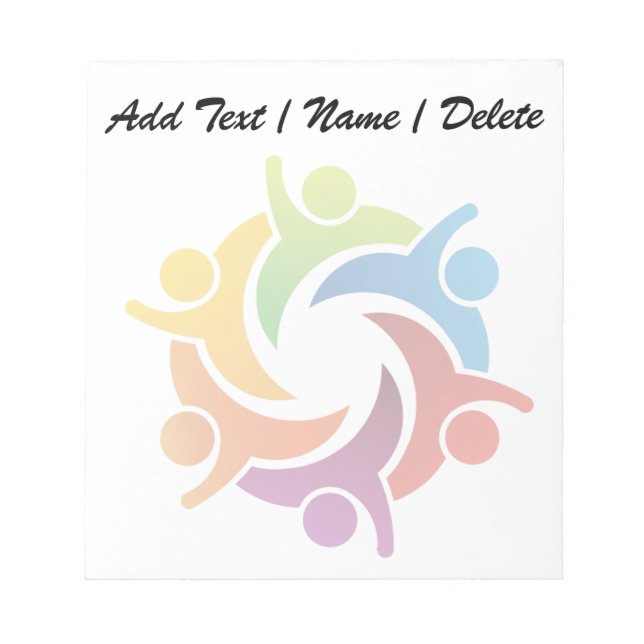 Bloc De Notas Pad DE TEAMWORK - Versión ligera SRF (Frente)