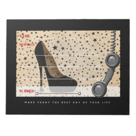 Bloc De Notas Pads de memo de mensajes de contacto de teléfono