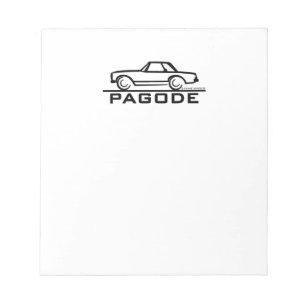 Bloc De Notas Pagoda Mercedes SL con guion