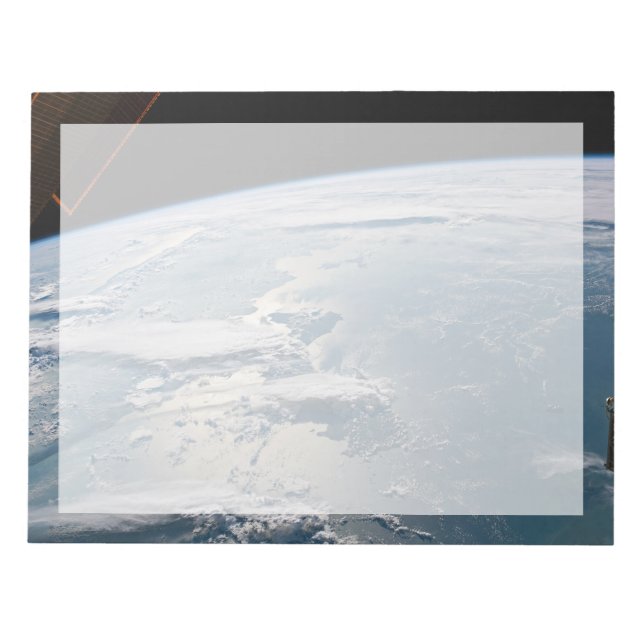 Bloc De Notas Paisajes nublados alrededor de Sumatra, Indonesia. (Frente)