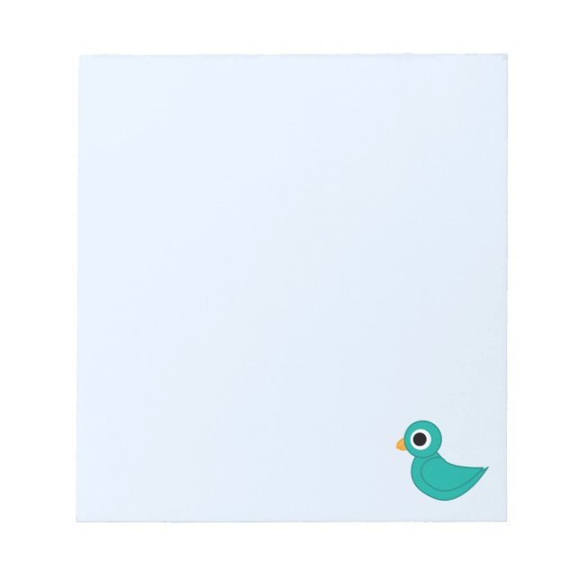 Bloc De Notas pajarito   (Frente)