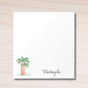 Bloc De Notas Palm Trees Personalizados
