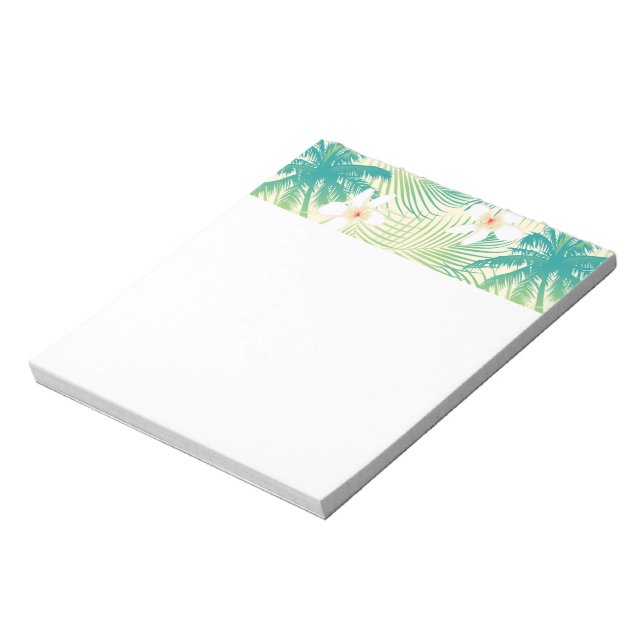 Bloc De Notas Palmeras tropicales de verano (Lado Izquierdo)