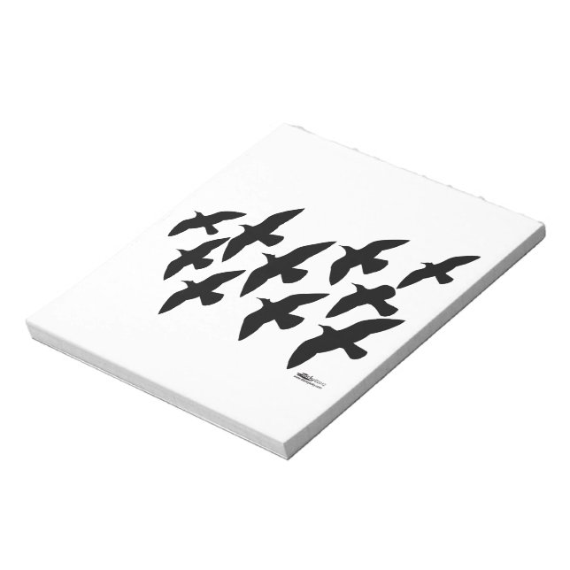 Bloc De Notas Palomas de vuelo volador (Lado Izquierdo)