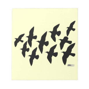 Bloc De Notas Palomas de vuelo volador