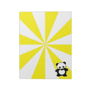 Bloc De Notas Panda de Kawaii