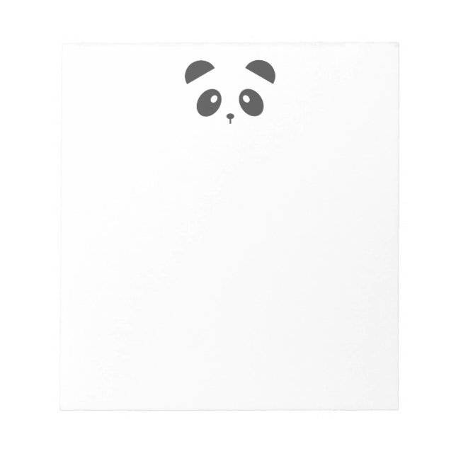 Bloc De Notas Panda notepad (Frente)