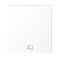 Panel de papel simple personalizado en blanco
