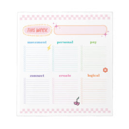 Bloc De Notas Panel de planificación de bloques de tiempo