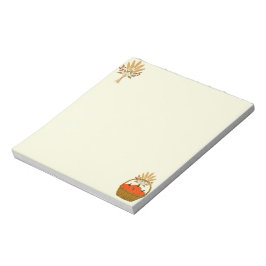 Bloc De Notas 📝Panier de Citrouilles et Blé d'Automne