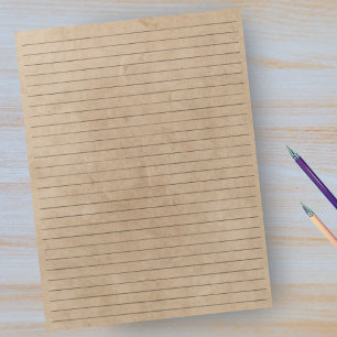 Bloc De Notas Papel de amplio rango - fondo de papel de época ta